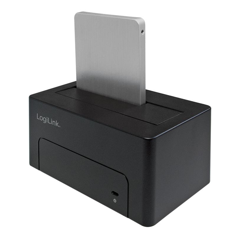 LogiLink Docking Station Fast Transfer, USB 3.1 Gen 2 Dock SATA 2.5/3.5"