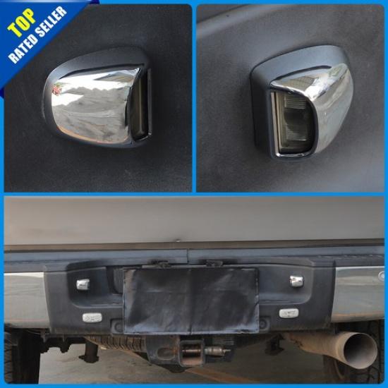 Хромированная задняя накладка на фонарь номерного знака для Chevy Silverado 07-13 аксессуары
