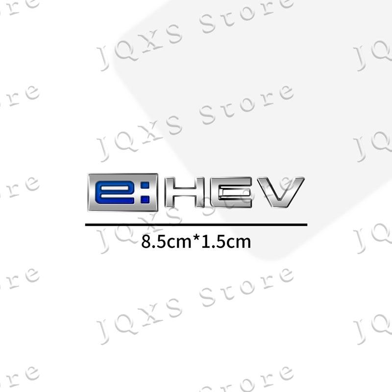 3D ABS Plastic Emblem Car Side Fender Badge Car Rear Trunk Sticker For Honda Odyssey Accord Hybrid e: HEV Logo Accessories