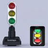 Мотоциклетный мини-светофор, шлем, декоративная сигнальная лампа, быстроразборный ночной ездовой фонарь безопасности