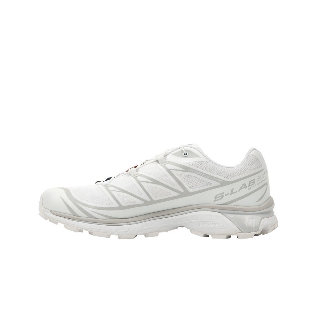 SALOMON Белые кроссовки унисекс XT-6 Advanced Lunar Rock L41252900