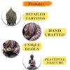 Art New Sitting Buddha Statue Showpiece Idol Home Decor and Gifts