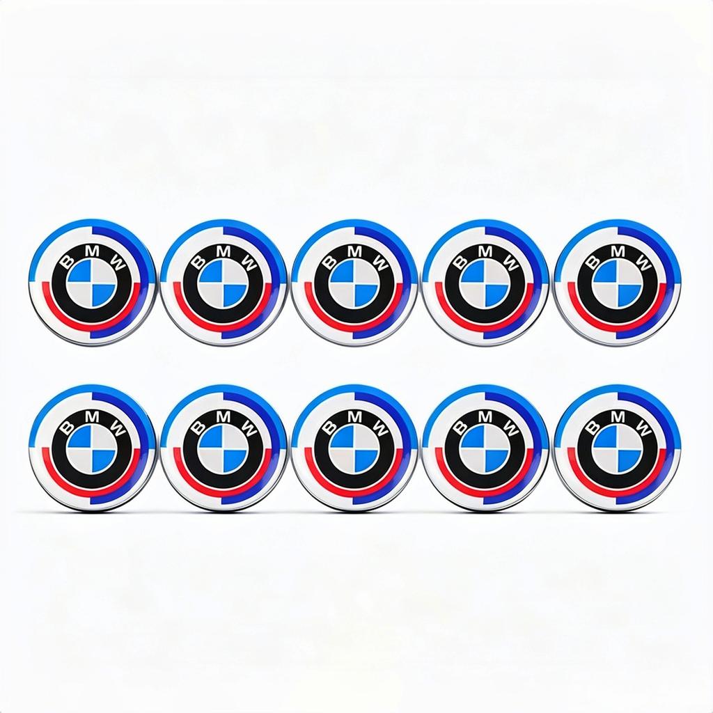 11/14MM Car Key Shell Emblem Sticker Auto Remote Accessories For BMW M E46 E90 E60 F30 F10 E39 E36 F20 G20 G30 E92 E87 X3 X5 X6