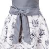 Francfranc Lilia Full Apron, Gray
