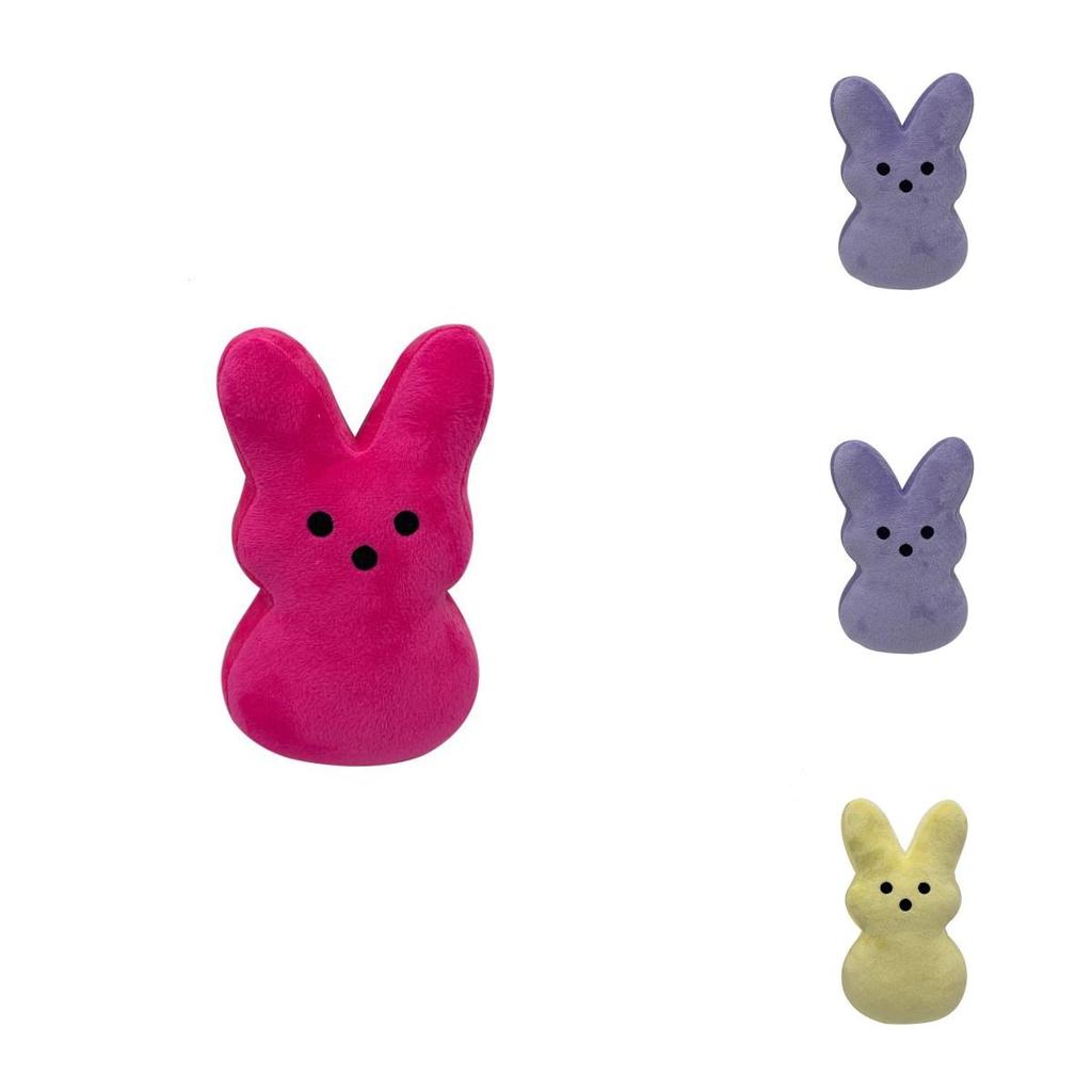 Peeps Just Born Пасхальный кролик плюшевый кролик-мягкий набивной зефир-детский подарок
