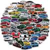 102050 100Pcs Racing Car Stickers Skateboard Bike Motorcycle Travel Luggage Toy Cool Vinyl Decal Jdm Sticker Bomb For Kids