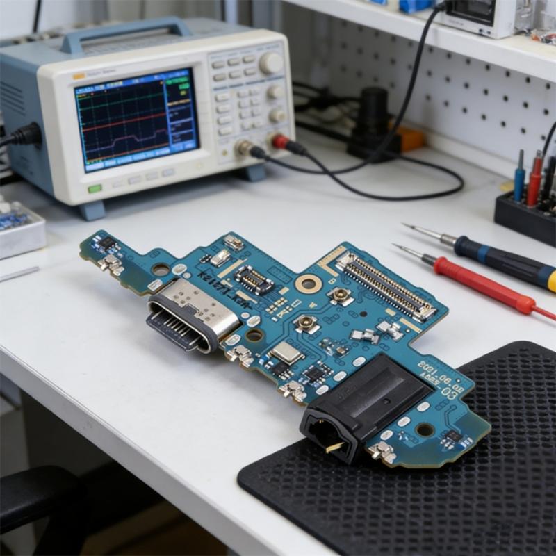 Порт зарядки для A52S SMA528B Плата Circuit Board USB C Быстрая зарядка 15 Вт Синхронизация данных 5 Гбит/с Компонент