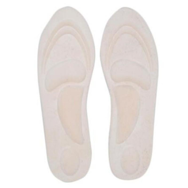 4D замшевые ортопедические стельки унисекс из пены с эффектом памяти