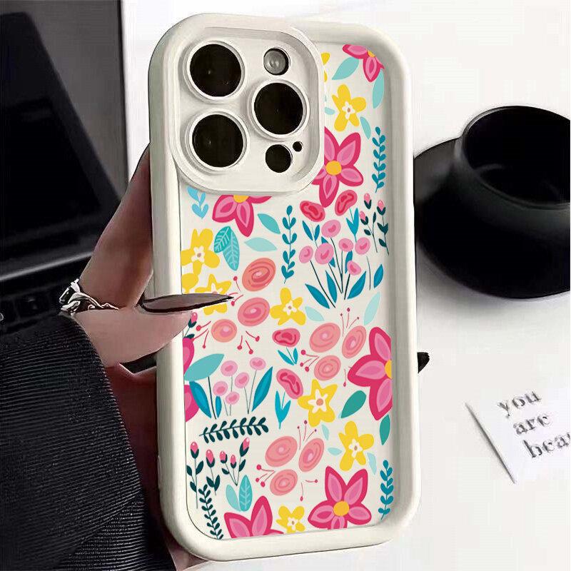 Чехол для телефона с цветами для Huawei Honor 200 Pro 90 Lite 5G Magic 6 Pro Nova 9 10 SE 5T Y9 Prime 2019 P40 Lite P30 Pro