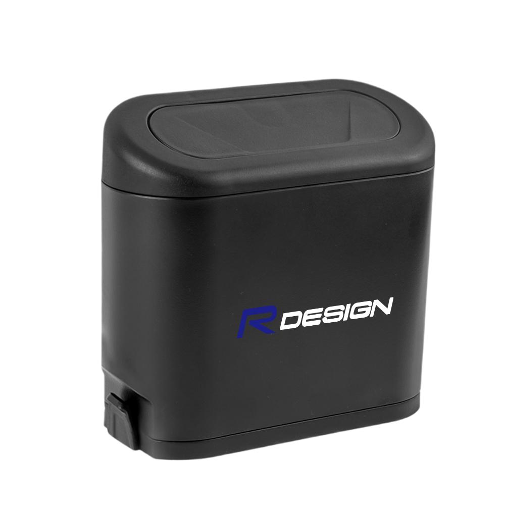 Car Trash Can Hanging Garbage Storage Box Vehicle Interior Accessories For Volvo RDESIGN XC60 XC90 S60 S80 S60L V40 V60 AWD V90