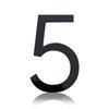 New Floating House Numbers Creative Modern Zinc Number Self Adhesive Door Sign Outdoor Mailbox Apartment Home Decorations