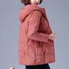 Cotton Coat Women's Mid-length Korean Style Loose Thickened Cotton Coat Large Size Winter Cotton Coat Women