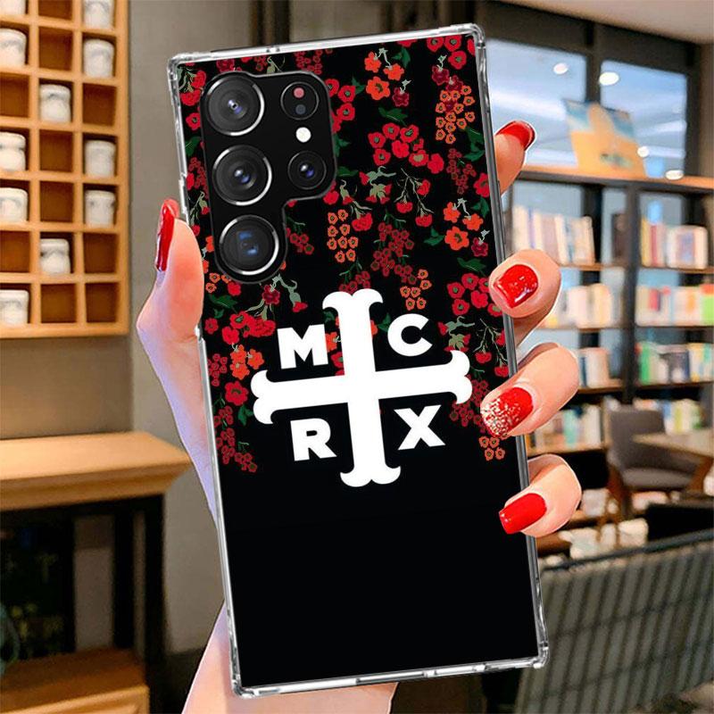My Chemical Romance MCR Phone Case For Samsung Galaxy S26 S25 Edge S24 Ultra S23 S22 Plus S21 S20 FE Soft Fundas Shell Galaxy S2
