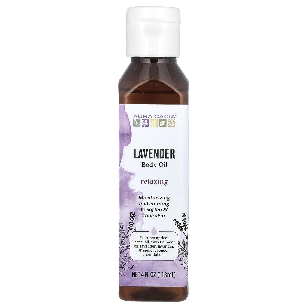Body Oil, Lavender, 118Ml(4Fl Oz)
