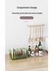 Multifunctional Kitchen Seasoning Storage Box and Rack