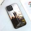 Мультяшный чехол для телефона Asta B-Black для IPhone 17 Pro Max 15 Pro 16 14 Plus 12 13 Mini 11 Pro Ударопрочный стеклянный чехол