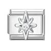 Fashion Shiny Stars Zircon Flowers Cherry Charm Italian Links Fit 9mm Stainless Steel Bracelet Making DIY Jewelry Gifts