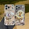 Чехол для телефона «Разыскивается Король Пиратов» для iPhone 15/16 Pro Max - Дизайн с Луффи из Аниме