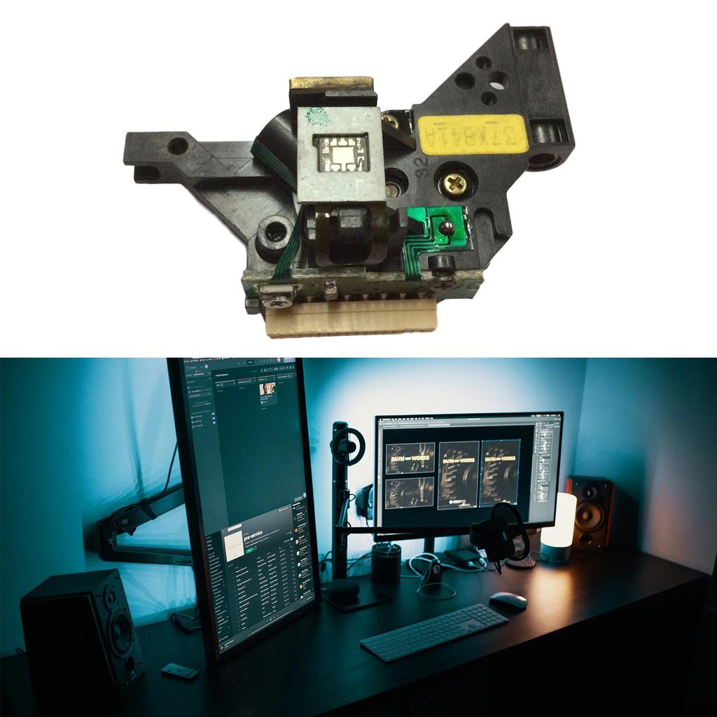 Профессиональная линза оптической головки CD-механизм Запасная часть SPU3200 Быстрая установкаДлина 52 мм/2 дюйма Прочная