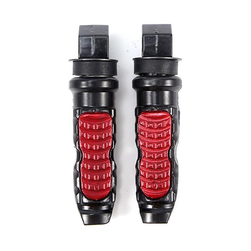 1 пара 8 мм универсальные задние подножки для мотоцикла, педаль, алюминиевые подножки для мотоцикла, подставка для ног