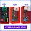 4/5/6-контактный AC CDI-коробка с DIP-переключателем, ограничение скорости зажигания мотоцикла 4000-12000 для гонок WAVE100 YX140, соревновательных гонок YX160