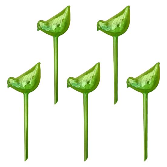 Автоматическая поливочная колба Дизайн птицы Самополивающиеся глобусы Вставка для посадки Поливочная колба для комнатных растений Уличные горшечные растения