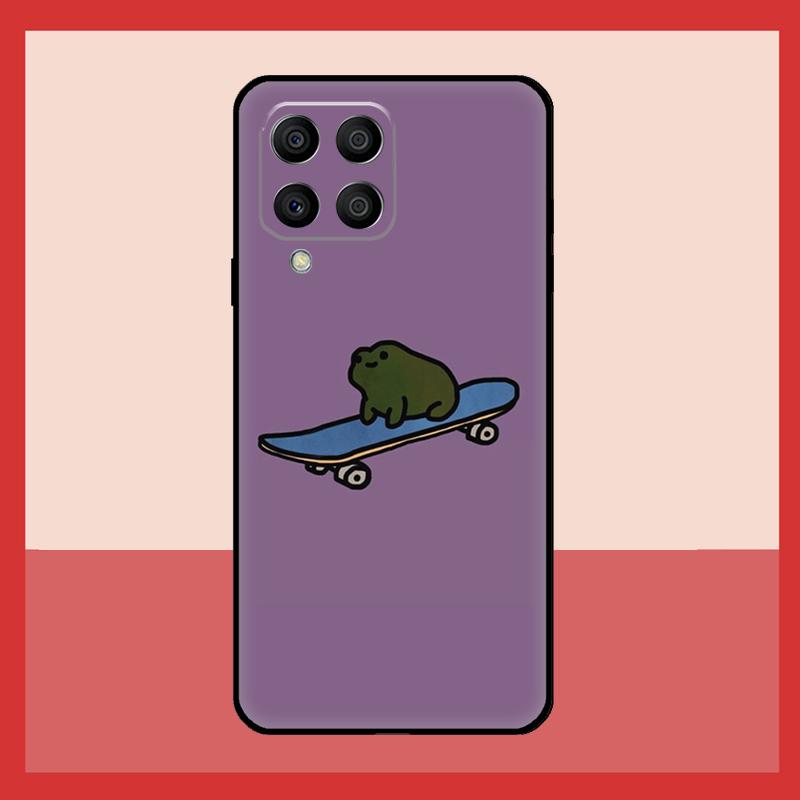 Милый Мультяшный Чехол-Лягушка Для Samsung Galaxy M56 M12 M06 M32 M52 M35 M55 M15 M11 M13 M14 M16 M36 M31 M53 M34 M54