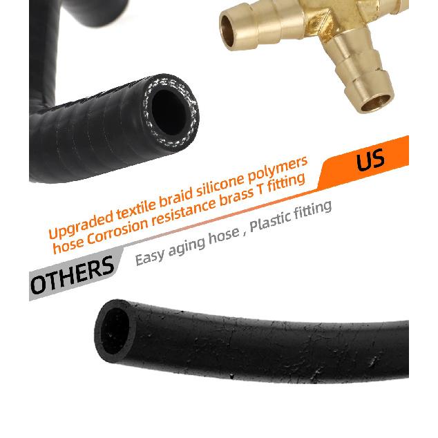 Upgrade Turbo Coolant Line Repair Hose Kit For BMW N63 X5 X6 50iX 550i 650i 750i