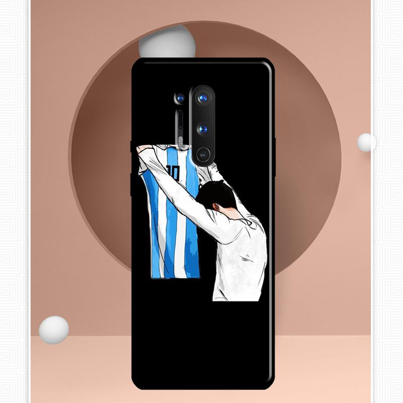 Football Number 10 Case For OnePlus 11 10 9 Pro 8T 9RT 10T Ace OnePlus Nord N10 N100 N20 2T CE 2 Lite Cover