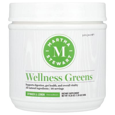 Wellness Greens, Spinach & Lemon, 19.26 Oz (546 G)