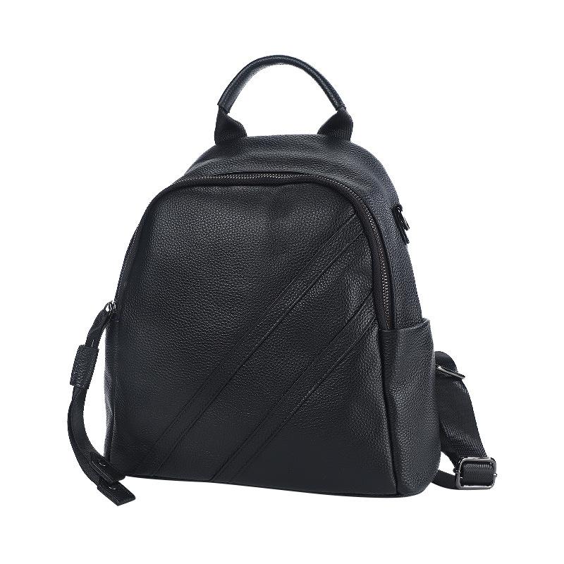 Натуральная кожа, мягкий кожаный рюкзак для женщин среднего возраста из коровьей кожи, большая вместимость