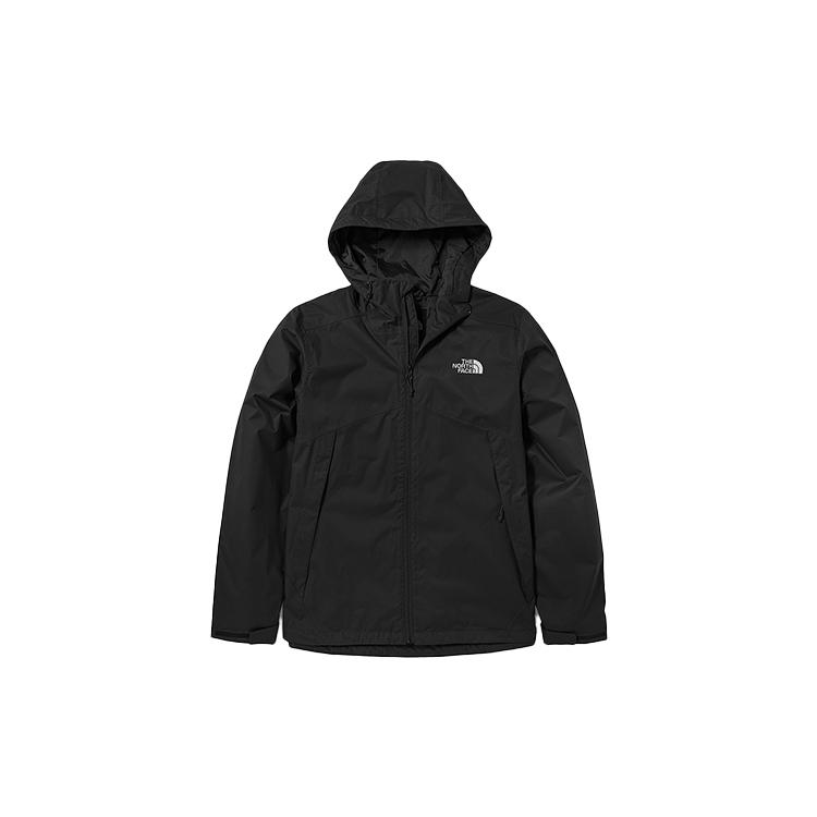 THE NORTH FACE Waterproof Windproof Breathable And Quick Dry Windbreaker Jacket Men's Black NF0A4U7Z-JK3