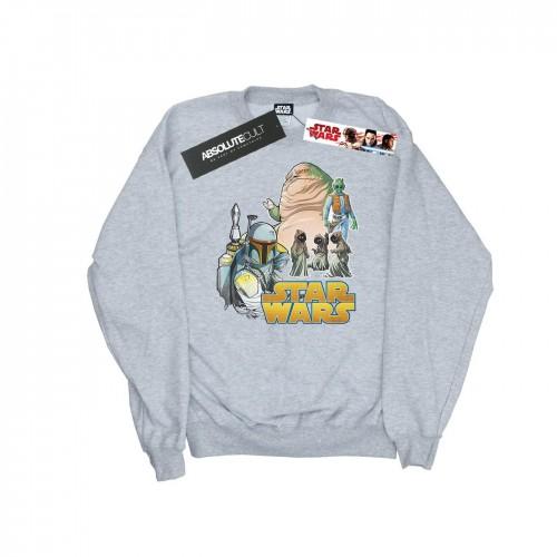 STAR WARS Mens Vintage Montage Sweatshirt