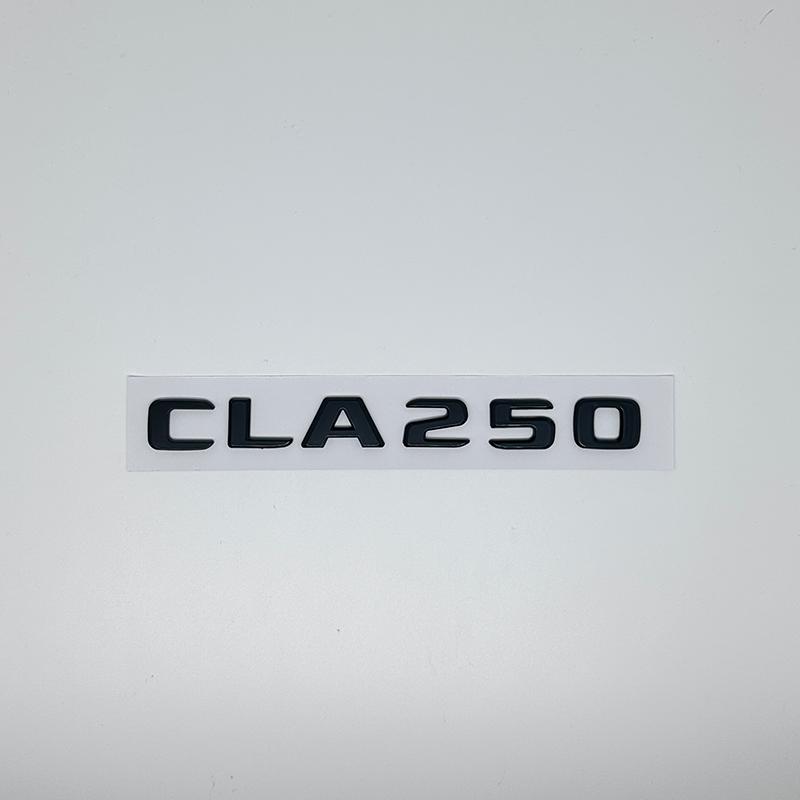 Car Trunk Letters Logo Emblem Badge Decals Sticker For Mercedes Benz CLA Class CLA35 CLA45 CLA260 CLA200 CLA180 CLA250 CLA220 IZ4