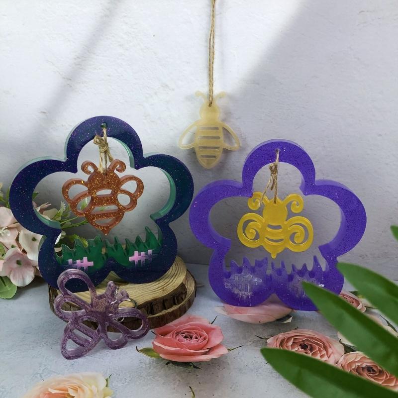 Практичные Прочные Силиконовые Формы для Заливки Портативные для Птичьих Домиков И Подсвечников для Домашних Декоративных Проектов