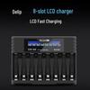 Delipow AA/AAA Lithium Rechargeable Batteries & Chargers CN plug (adapter included)
