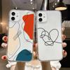 Чехол для телефона Iphone 14, чехол для iPhone 11 12 13 Pro Max Funda Iphone Xr 13 Mini Xs Max X 8 7 Plus Se 2022 2020, чехлы с сердечками Love