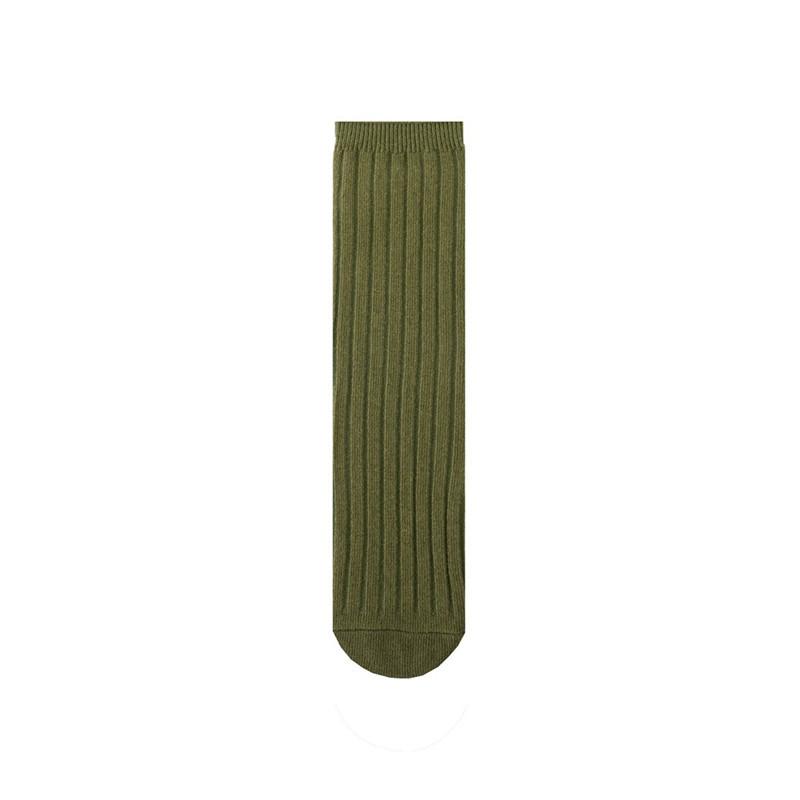 Soft Cotton Ribbed Knee High Socks for Baby Toddler Kids Breathable Solid Long Leg Warmers for Newborn Boys and Girls