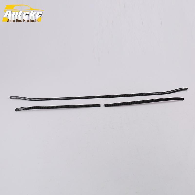 14-18 Front Bumper Bright Trim: Anti-Scratch, Center Grille Lip Sticker Mod