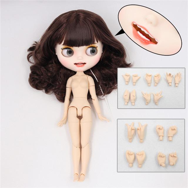 ICY DBS Blyth кукла bjd игрушка шарнирное тело белая кожа кукла на заказ матовое лицо 30 см игрушка подарок ребенку