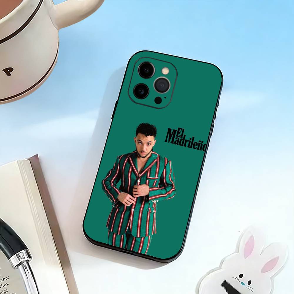 Urban C. Tangana Phone Case For iPhone 17, 16,15,14,13,12,11 Plus,Pro Max, Others Soft Black Cover