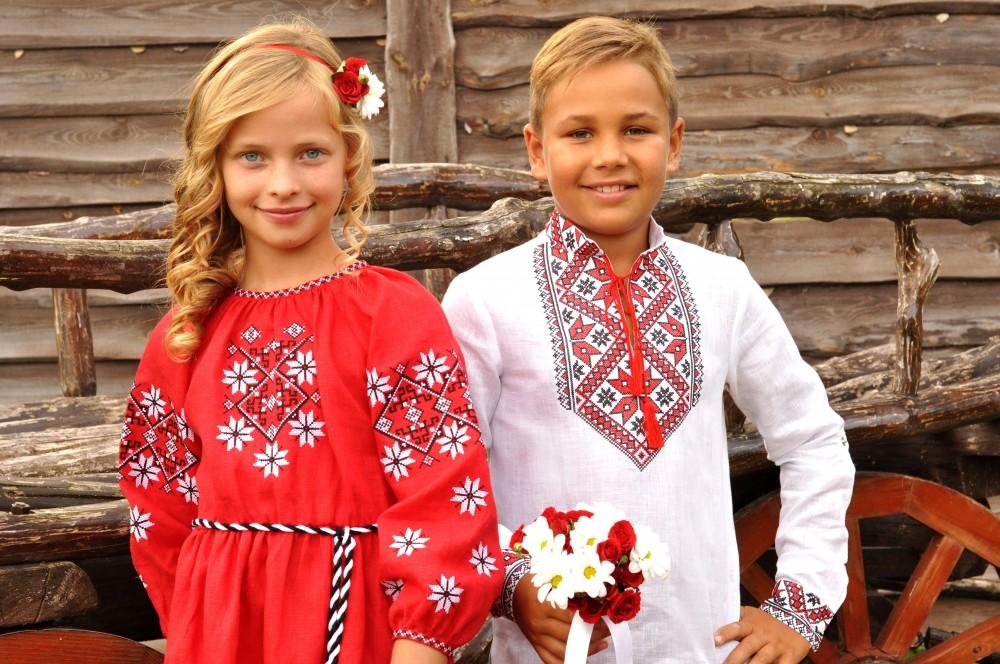 Детское льняное платье-вышиванка с вышивкой, Украинское платье Вышитая сукня Вышиванки, Вышитое платье, Одежда с вышивкой