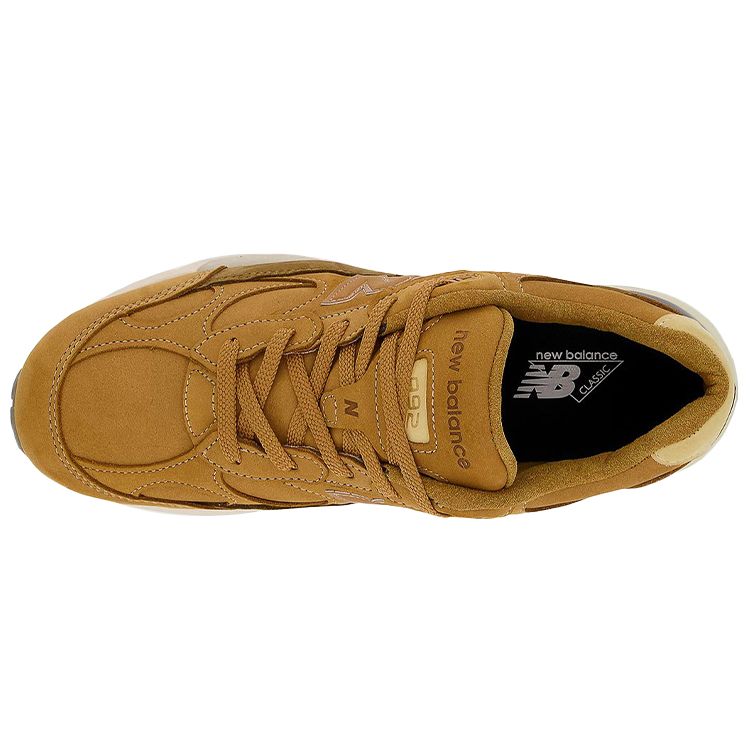 New Balance 992 Сделано в США Пшеничные кроссовки унисекс Коричневые коричневые M992LX