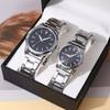 Personalized Versatile Pin Strip Scale Trend Couple Watches for Students; Valentine's Day Gift