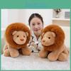Cartoon Plush Lion Toy For Children Soft Sleep Companion Festival Gift Doll