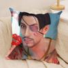 Love GGoro Majima YYakuza Cushion Cover Silky Short Plush Invisible Zipper Dustproof Sofa Pillow Case For Home Decor
