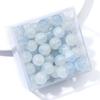 20Pcs Crystal Glass Beads Breakout Balls Loose Spacer Beads for DIY Bracelet Necklace Jewelry Making