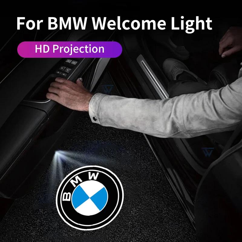ZUWG9 New BMW Exclusive Door Welcome Lights LED Dazzle Lights Cars Accessories For BMW Performance E46 E90 G11 F10 F30 G08 X6 5 S