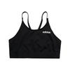 Спортивный бюстгальтер с логотипом и надписью, женское нижнее белье, черный FL9206