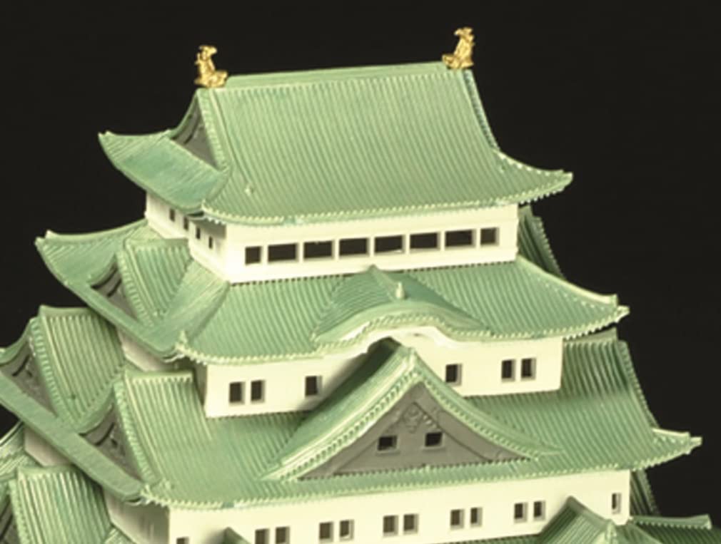 Doyusha Japanese Famous Castles Standard Nagoya Castle Plastic Model Kit Molded Color 1/350 S-23